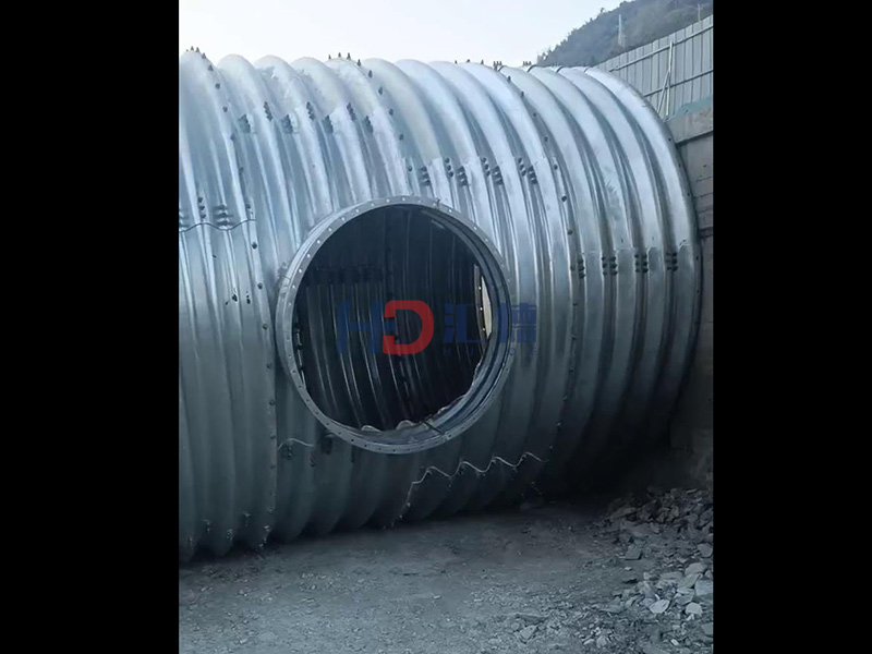 四川綿陽(yáng)平武波紋涵管工程1